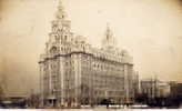 LIVERPOOL [Lancashire ~ Angleterre ~ Royaume Uni] - Carte Photo Du Royal Liver Building - Liverpool