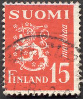 Pays : 187,1 (Finlande : République)  Yvert Et Tellier N° :   385 (o) - Usados