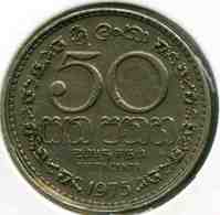 Sri Lanka 50 Cent 1975 KM 135.1 - Sri Lanka (Ceylon)