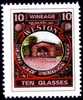 New Zealand Wine Post Scarce Ten Glass Value  Pink 'winery' Stamp 1995 - Other & Unclassified