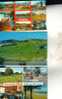 5 Carte Sur Le Golf + Timbre Sport Bogus   / 5 Golf Postcard  + Cinderalla Sport Stamps - Golf