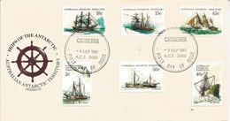 Bateaux Australiens En Antarctique. FDC 1981. - FDC