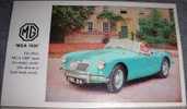 MGA 1600, Old Car, Postcard,oldtimer,automobile - Otros & Sin Clasificación