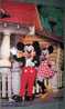 Mickey & Minnie Mouse, Disney, Cartoon, Postcard - Disneyland