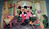 Mickey & Minnie Mouse, Disney, Cartoon, Postcard - Disneyland