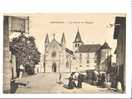 CPA---38----CORBELIN----E GLISE---PLACE - Corbelin