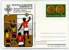 VOLLEY BALL / ENTIER POSTAL POLOGNE /STATIONERY - Pallavolo