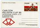 TENNIS / ENTIER POSTAL POLOGNE / STATIONERY - Tennis