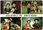 Carte Postale 29 - Costumes De Fouesnant, Plougastel Daoulas Et Pont Aven - Fouesnant