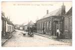 C.P.A . RUE DE CAPPY .ATTALAGE DE CHIEN - Bray Sur Somme