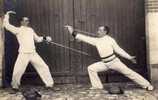 ESCRIME - LA POSE- SUPERBE CARTE PHOTO - Fencing