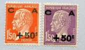 Caisse Amortissement 248 251** Type PASTEUR  Cote 165 Euros - 1922-26 Pasteur
