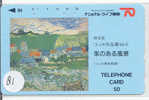 VINCENT VAN GOGH Op Telefoonkaart Japan (81) - Painting