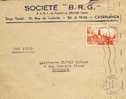 Maroc Lettre De CASABLANCA Pour Bordeaux 28/05/1949 - Cartas & Documentos