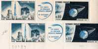 FRANCE  Variété Sur Triptyque N°1465A  Lancement Du 1er Satellite National - Unused Stamps