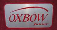 Plaque Métal "OXBOW" Junior. - Tin Signs (after1960)