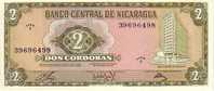 NICARAGUA   2 Cordobas Non Daté  Pick 121a   *****BILLET  NEUF***** - Nicaragua