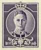 AUSTRALIA 1937, George VI WATERLOW Purple, ESSAY, Imperf. - Ongebruikt