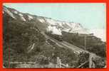 FOLKESTONE , THE WARREN. Franked In 1906 From DOVER.  Train - Folkestone