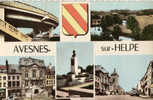 59 /  AVESNE SUR HELPE / MULTIVUE /   CPSM 196? - Avesnes Sur Helpe