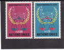 Nations Unies Yv.no.86/7 Neufs** - Andere & Zonder Classificatie
