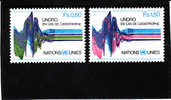 Nations Unies Yv.no.81/2 Neufs** - Andere & Zonder Classificatie