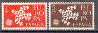 Spagna - Serie Completa Nuova: Europa CEPT - 1961