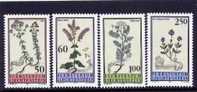 Liechtenstein 1993 Yvertn° 1010-13 *** MNH Flore Flora Cote 8 Euro - Unused Stamps