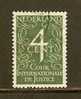 NEDERLAND 1950 Cancelled Stamp(s) Cour De Justice 26 #333 - Used Stamps
