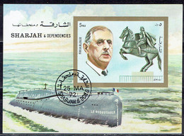 Sharjah - Block 95 Gestempelt / Used (q706) - Submarinos