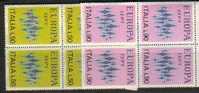 PGL - EUROPA CEPT 1972 ITALY BLOCK OF FOUR** - 1972