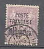 MADAGASCAR N° 22 O 5 F. Violet Oblitération Moyenne Pli Horizontal Sinon TB - Used Stamps