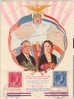 Luxembourg - Feuillet Avec Cachet Hommage Franklin Roosevelt 10.09.1945 - WWII - Macchine Per Obliterare (EMA)