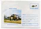 ENTIER POSTAL / STATIONERY / ROUMANIE / HELICOPTERE DE TRANSPORT MI 8 - Helicópteros