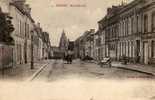 72 MAMERS Rue Nationale, Animée, Ed Trabot 5, 1904 - Mamers