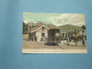 88- SAINT-ETIENNE -STATION DES TRAMWAYS DE GERARDMER .COULEUR,SUPERBE - Saint Etienne De Remiremont