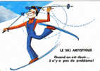 Carte Postale Les Sports D´Hiver Le Ski - Alpinismo