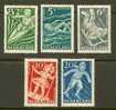 NEDERLAND 1948 Mint Never Hinged Stamp(s) Child Welfare 508-512  Scan M77 - Ongebruikt