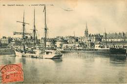 Bateaux - Voiliers - Dép 35 - St Malo - Saint Malo - L'avant Port - Bon état Général - Segelboote