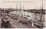 Bateaux - Voiliers - Dép 44 - B304 - Nantes - Vue Générale Des Quais Prise De Ste-Anne - Bon état Général - Voiliers