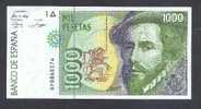 ESPAGNE / SPAIN - 1000 PESETAS 1992 - P. 163 - Andere & Zonder Classificatie