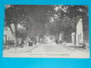 84) Sorgues - L'avenue Prés De La Gendarmerie - Arrivée Du Tram -  - Carte Tres Rare 1925 - EDIT Gimet - Sorgues