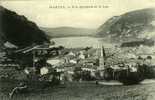 01 . NANTUA . VUE GENERALE ET LE LAC . - Nantua