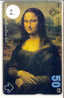 Leonardo Da Vinci Mona Lisa Op Telefoonkaart (2)  Art - Peinture - Mahlerei - Kunst - Schilderij - Painting