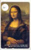 Leonardo Da Vinci Mona Lisa Op Telefoonkaart (10)  Art - Peinture - Mahlerei - Kunst - Schilderij - Pittura