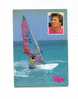 Cpm Planche à Voile Windsurfing Mark Woods Champion Du Monde 1986 - Segeln