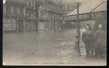 75...PARIS...8.me..INONDA TION..RUE  DE LA PEPINIERE...POMPIERS....N ON..  ECRITE....‹(•¿•)› - Paris Flood, 1910