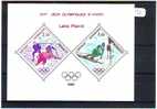 BLOC FEUILLET SPECIAL SUR PAPIER GOMME  J.O.LAKE PLACID N°12 COTE 365 EUROS Prix De Départ Faible - Winter 1980: Lake Placid