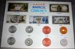 Money On Postcards,Japanese Currency,Yen, Coins - Monete (rappresentazioni)