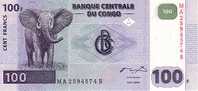 CONGO   100 Francs  Daté Du 04-01-2000    Pick 92    *****BILLET  NEUF***** - Non Classificati